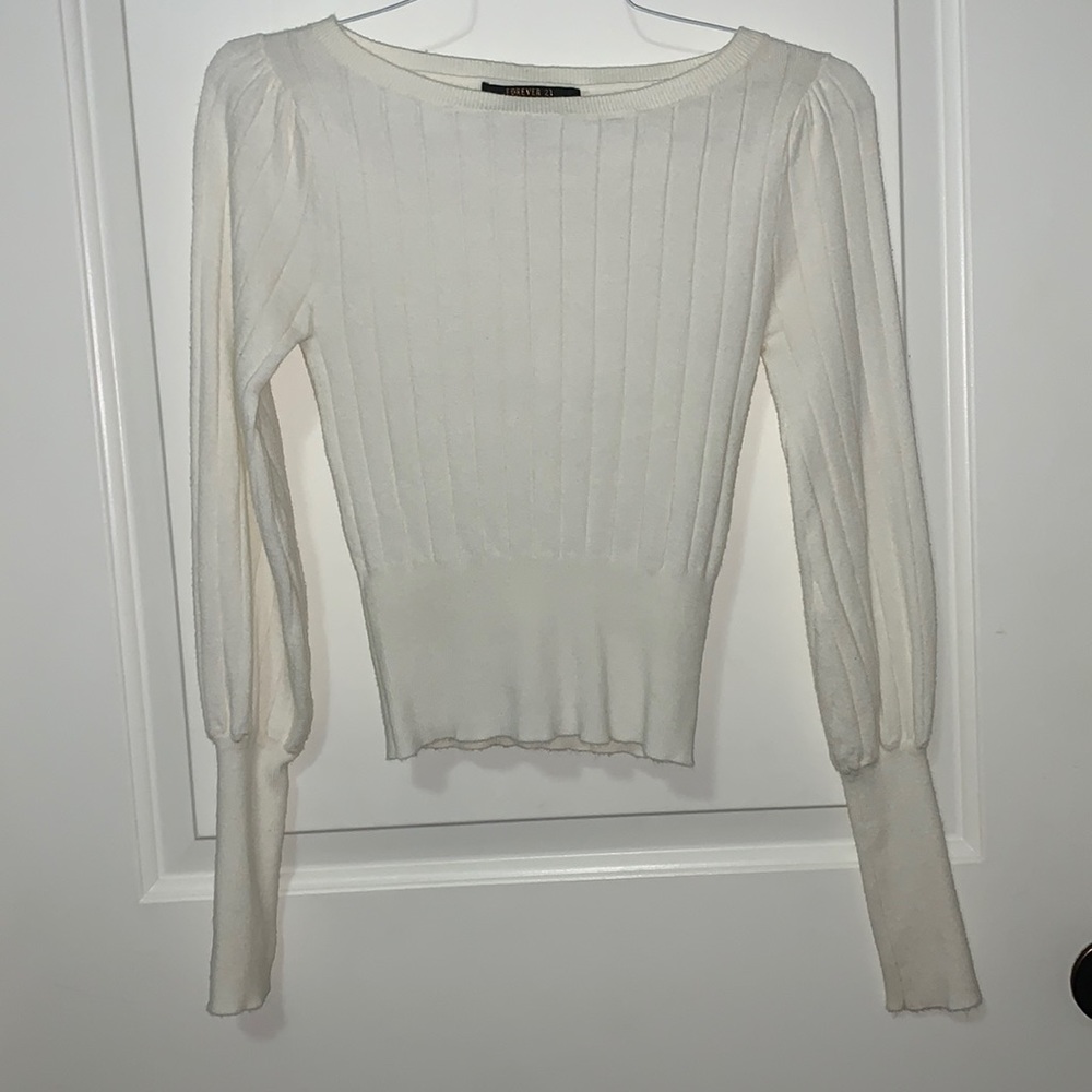Cropped sweater